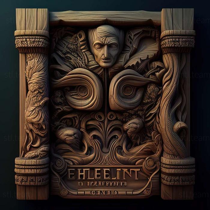 3D model Pillars of Eternity game (STL)